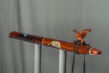 Ironwood (desert) Native American Flute, Minor, Low C-4, #L1E (3)